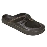 41E%2BEXT%2BjmL. SL160  Earth Shoes Exer Clog   Beaver Suede   Womens   FREE SHIPPING