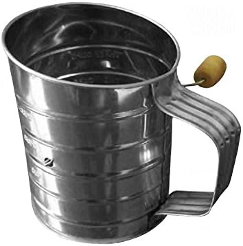 Zensson Stainless Steel Flour Sifter with Crank