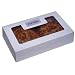 5-Pack Medium Window Bakery Cookie Boxes