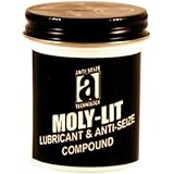 MOLY-LIT 12002 Molydbenum Disulfide and Graphite Anti-Seize Compound, 2 oz., Black, Paste
