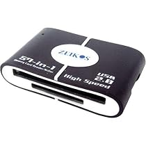 Zeikos 57-in-1 USB 2.0 Flash Memory Card Reader ZE-CR201