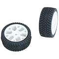 Graupner 96150 - Radial Reifen 1/10 26 mm mit Felge wei�