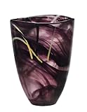 Kosta Boda Contrast Vase, Purple