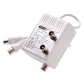 Vivanco STVZV 15S-NJ DVB-C / DVB-T TV-Zweiger�teverst�rker (Koax-Kupplung - 2x Koax-Stecker)