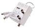 Vivanco STVZV 15S-NJ DVB-C / DVB-T TV-Zweigeräteverstärker (Koax-Kupplung - 2x Koax-Stecker)