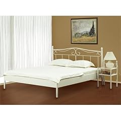 Metallbett Diana Altwei� - versch. Gr��en - Gestell Metall - Farbe Altwei� - Gr��e 140x200