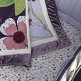 Mulberry Fitted Crib Sheet