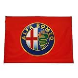 Alfa Romeo Logo Flag