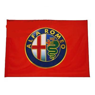 Alfa Romeo Logo Flag