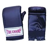 The Champ Boxing Bag Gloves Large Blue