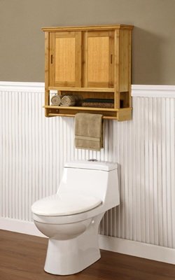 Ameriwood Altra Bamboo Wall Cabinet - 5328096