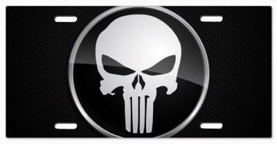 The Punisher - Marvel Comics v1 Vanity License Plate