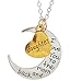 DAUGHTER - I LOVE YOU TO THE MOON AND BACK Necklace - 24