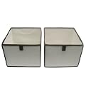 Canvas 2-Drawer Organizer