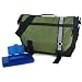 DadGear Courier Stripe Diaper Bag - Green