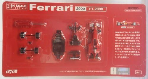 DY DO Daido 1/64 scale miniature car kit Ferrari Ferrari 2000 F1-2000 (not for sale: Sweepstakes goods) with the outer bag