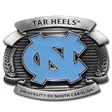 North Carolina Tar Heels - UNC Oversized Belt Buckle - NCAA College Athletics Fan Shop Sports Team Merchandise