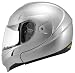 KBC FFR Modular Full Face Motorcycle Helmet Silver Extra Small XS