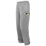Green Bay Packers Youth Touchdown Grey Fleece Pants
