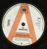 JERUSALEM JERUSALEM 7 INCH (7" 45) UK CBS 1967