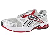 Reebok Men's Instant Running Shoe,Silver/White/Excellent Red/Gravel,7.5 M US