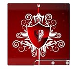 Red Shield Skin for Sony Playstation 3 Slim Console