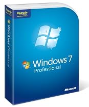 Microsoft Windows 7 Professional, Upgrade Edition for XP or Vista users (PC DVD)