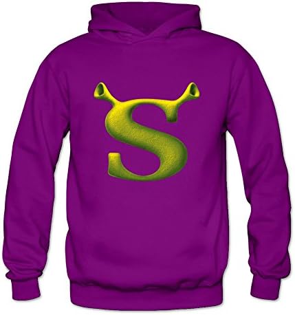 JUJ Women's Shrek Cotton Fox Hoodie Purple XX-Large