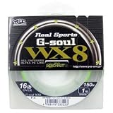 YGKよつあみ リアルスポーツ G-SOUL WX8 150M1.0号/16LB YGKよつあみ リアルスポーツ G-SOUL WX8 150M1.0号/16LB
