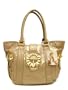 BETSEY JOHNSON Golden Goddess Designer Handbag Tote