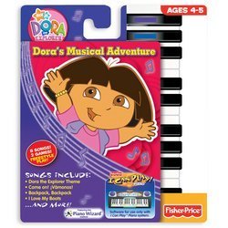 Click here to buy I Can Play Piano Software - Dora's Musical Adventure by Fisher-Price.