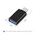 Aerb Type C Adapter Type C USB 3.1 to USB 3.0 Female Adapter Converter for 12 Inch Apple New Macbook, Chromebook Pixel and More, Pack of 2