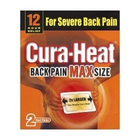 CURA-HEAT BACK PAIN MAX SIZE 2