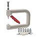 Manual Round Pearl Fixing Machine - Pearl Attach Machine for Garments, Clothes Decoration, Beading Supplies Kit, Pearl (Bead), Pin (Bead Machine)