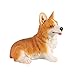 WAIT FLY Lovely Prostrate Corgi Dog Shaped Resin Piggy Bank Gifts for Kids Home Decoration