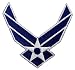US Air Force Wings Embroidered Patch USAF Military Iron-On Emblem