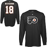 Reebok Philadelphia Flyers Mike Richards Youth Long Sleeve Player Name & Number Jersey T-Shirt
