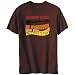 T-Shirt Mens Brown " My Tibetan Terrier is smarter than your president " Dogs