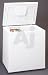 Woods CF07W 7.0 cu. ft. Chest Freezer with Manual Defrost, 1 Upper Basket, Foam-Insulated Lid and Adjustable Thermostat