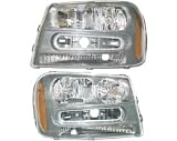 NEW PAIR HEADLIGHT LAMP 02 03 04 05 06 07 08 TRAILBLAZER