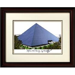 California State University, Long Beach "Alma Mater" Framed Lithograph