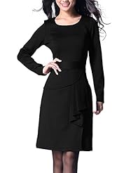 Polyester Spring Long Sleeves  Dress