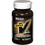 Male V With Herbs (Male Performance) Arouses Sexual Desire, 30 Tablets