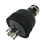ゴムプラグ 15A 125V 3芯 SP-1622P/コンセント/電源プラグ【SK11】