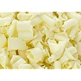 White Chocolate Blossom Curls 12 Ounces by Guittard Chocolate