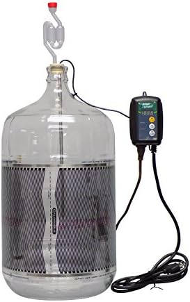 FermWrap Carboy Heating Bundle Bundle with Thermostat and Thermowell Stopper