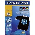 A4 Inkjet (Jet d'encre) Papiers transferts application avec un fer � repasser / Transferts pour T Shirt - T Shirt fonc� x 10 Feuilles