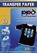 A4 Inkjet Iron On Transfers Paper / T Shirt Transfers - Dark T Shirt x 10 Sheets