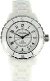 Chanel J12 White Ceramic Automatic Midsize Watch H0970 41E 32f8V4L. SL160 Chanel J12 White Ceramic Automatic Midsize Watch H0970