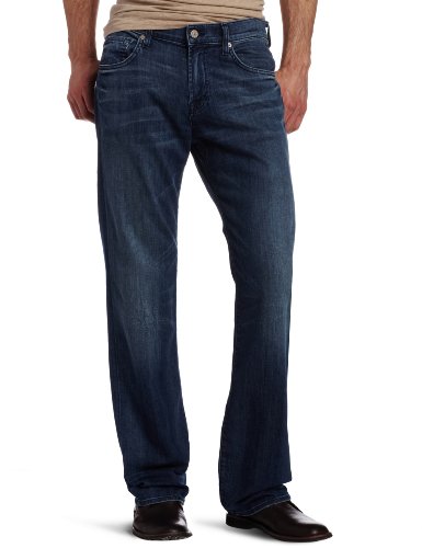 7 For All Mankind Men&#39;s Austyn Relaxed Straight Leg Jean in Nirvana Sun, Nirvana Sun, 28